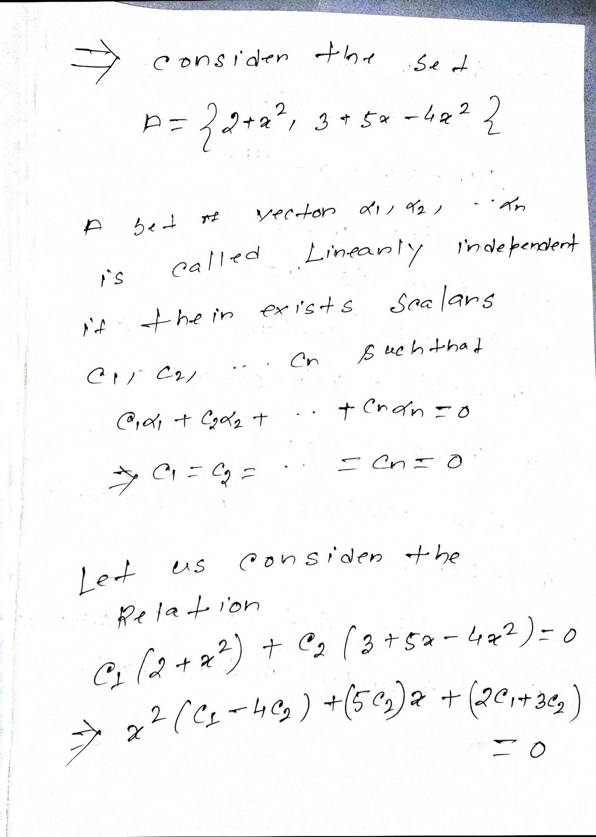 Algebra homework question answer, step 1, image 1